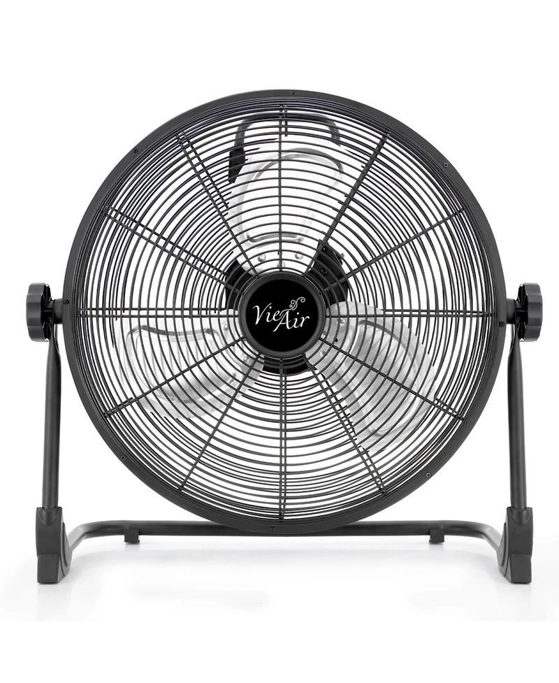 Vie Air 16 Inch Rechargeable Indoor/Outdoor Floor Fan (IPX4 Rated)