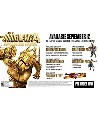 Borderlands 4 Super Deluxe Edition for Playstation 5