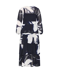 City Chic Women's Selene Wrap Maxi Dress