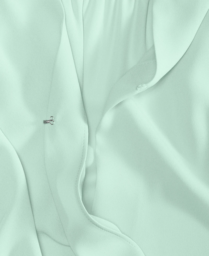 I.n.c. International Concepts Women's Surplice Long-Sleeve Blouse, Exclusively at Macy's