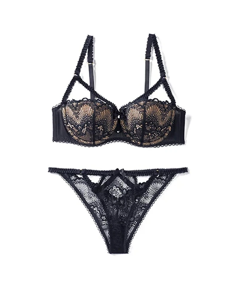Adore Me Women's Kimmy Push Up Balconette Bra