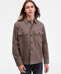 Hugo by Boss Men's Epoldo Oversized-Fit Long-Sleeve Shirt