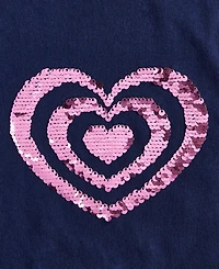 Epic Threads Girls 5-20 Sequined Heart T-Shirt, Macy's Exclusive