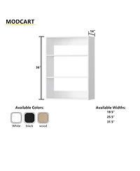 Short Tower Wood Built In Closet Organizer Unit, Wood Closet Organizer Starter Kit