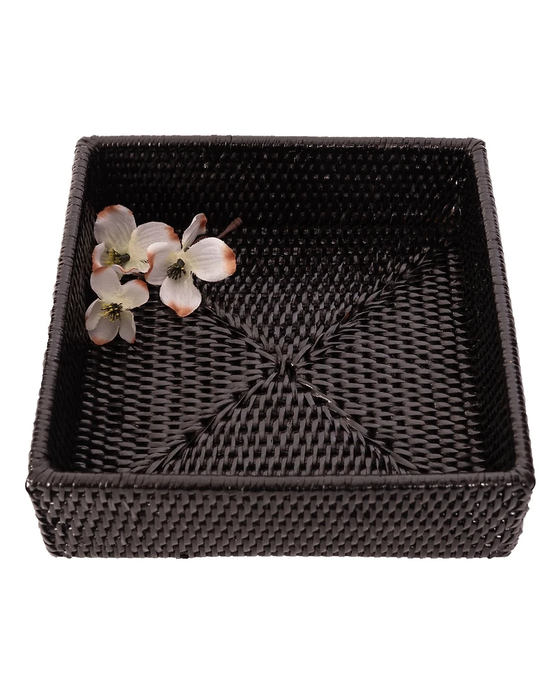 Artifacts Rattan Luncheon Napkin Holder