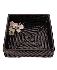 Artifacts Rattan Luncheon Napkin Holder