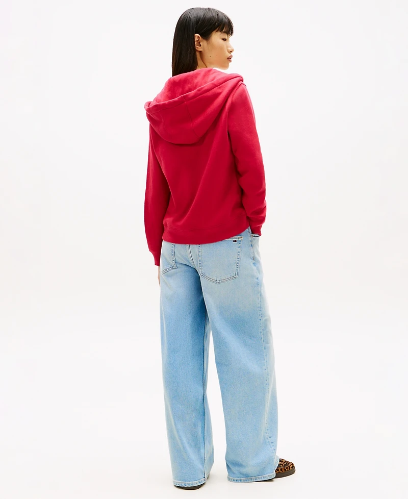 Tommy Jeans Women's Regular Full-Zip Hoodie