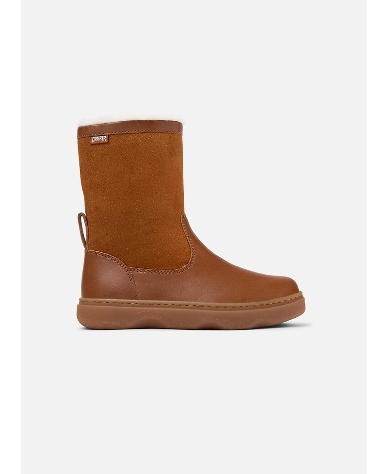 Camper Girls Kiddo Leather Boots