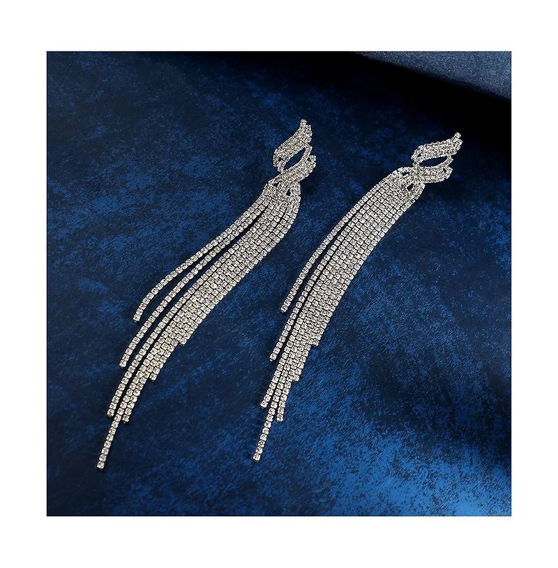 Sohi Women's The Adrienne Drop Earrings