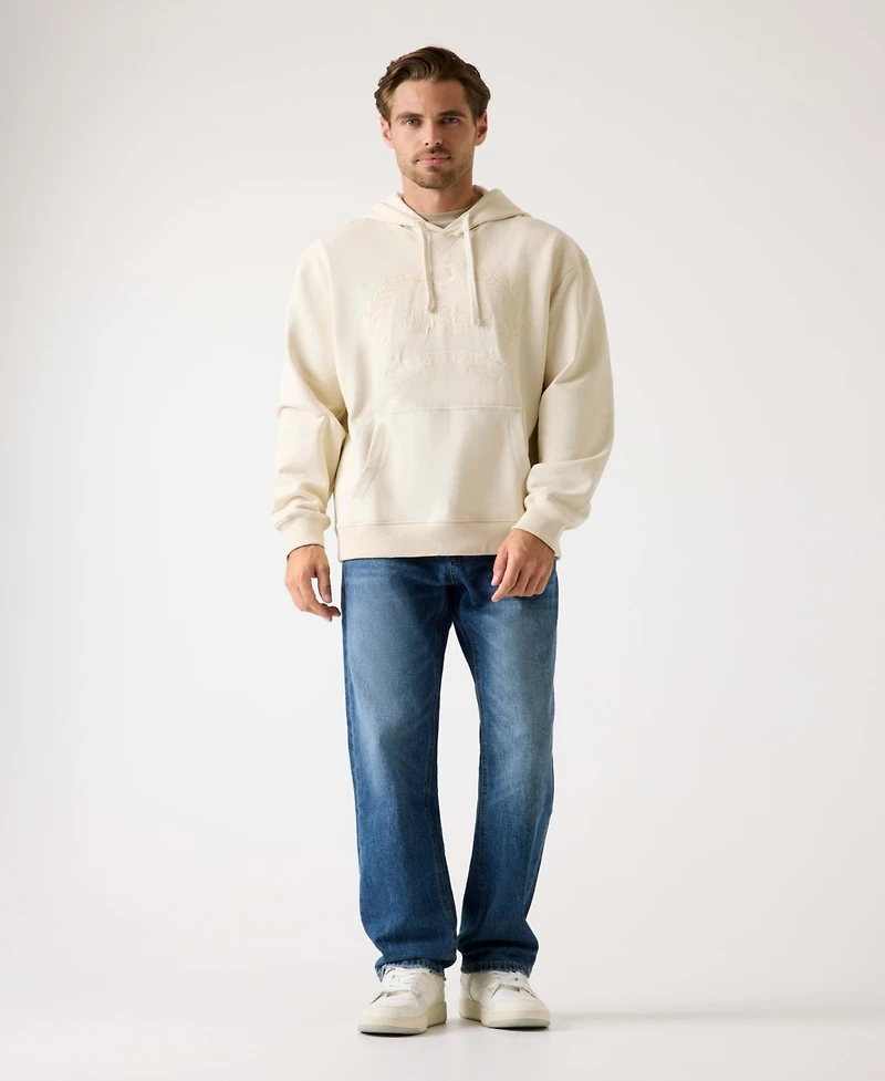 Guess Men's Long Sleeve Hooded Sweatshirt