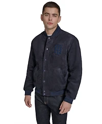 Tommy Hilfiger Men's Bomber with Patches Jacket