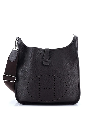 Pre-Owned HERMA‰S Pm Evelyne Bag Gen Iii Clemence