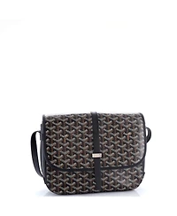 Pre-Owned Goyard Mm Belvedere Ii Messenger Bag Coated Canvas