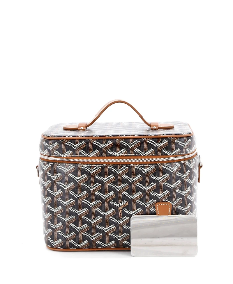 Pre-Owned Goyard Muse Vanity Case Coated Canvas