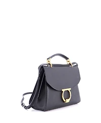 Pre-Owned Salvatore Ferragamo Margot Satchel Leather