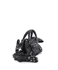 Pre-Owned Balenciaga Xs Neo Cagole City Bag Bb Denim