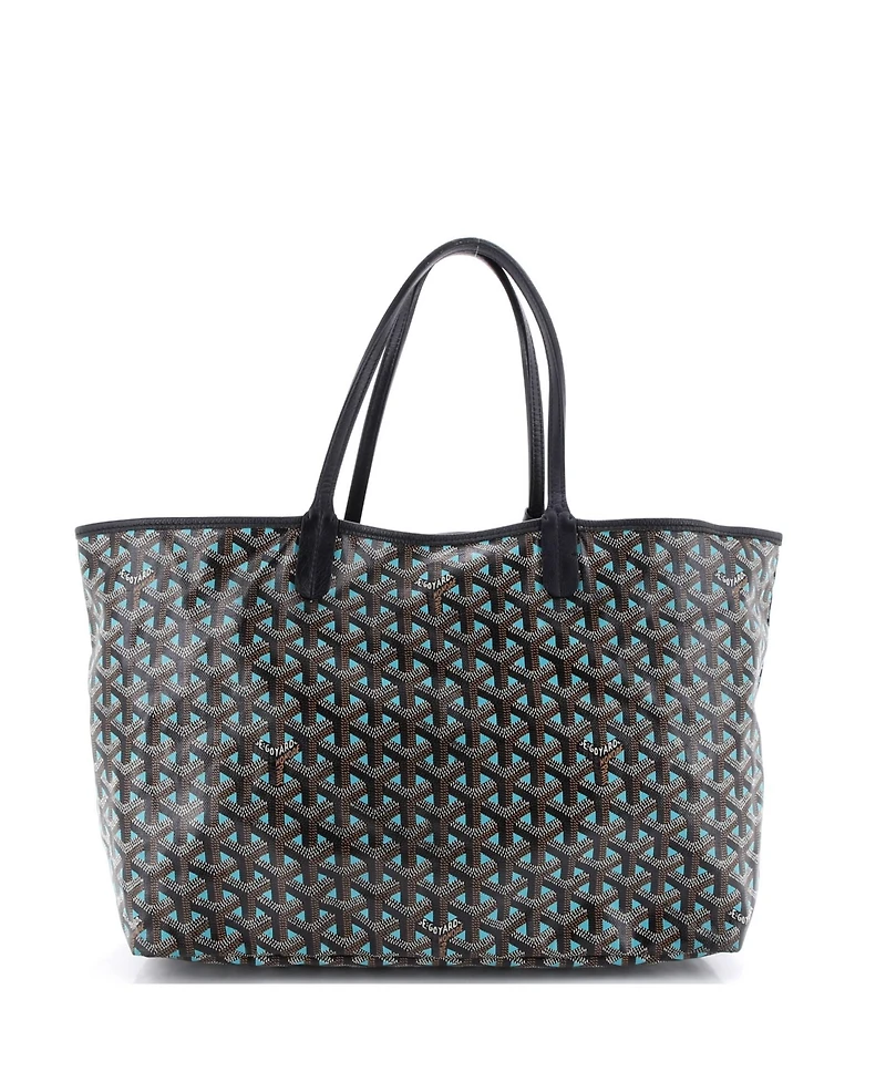 Pre-Owned Goyard Pm Saint Louis Tote Claire Voie Coated Canvas