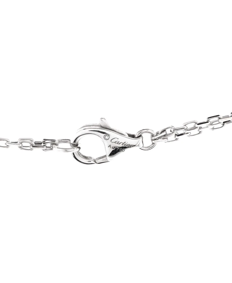 Pre-Owned Cartier 2 Diamonds Love Pendant Necklace