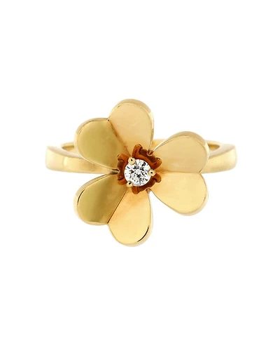 Pre-Owned Van Cleef & Arpels Frivole 1 Flower Ring