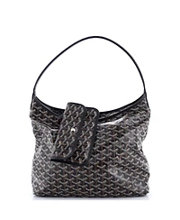 Pre-Owned Goyard Boheme Hobo Printed Coated Canvas