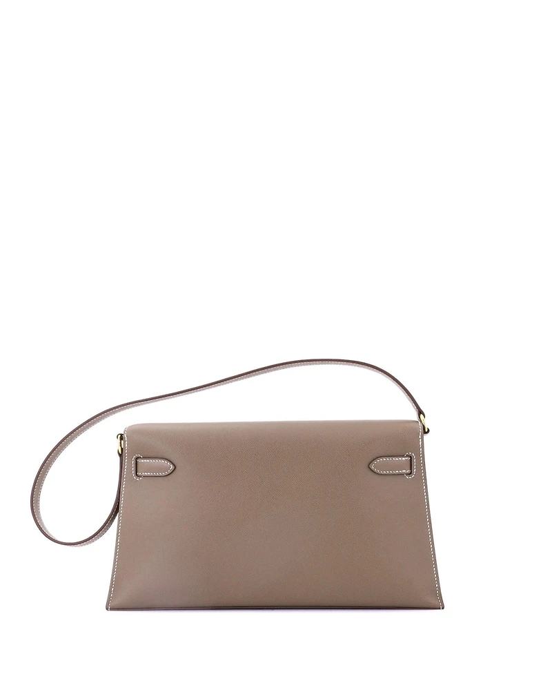 Pre-Owned HERMA‰S Kelly Elan Shoulder Bag Madame