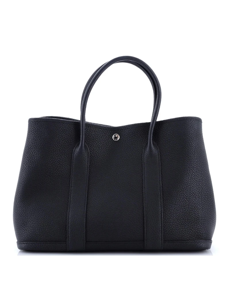 Pre-Owned HERMA‰S 36 Garden Party Tote Leather
