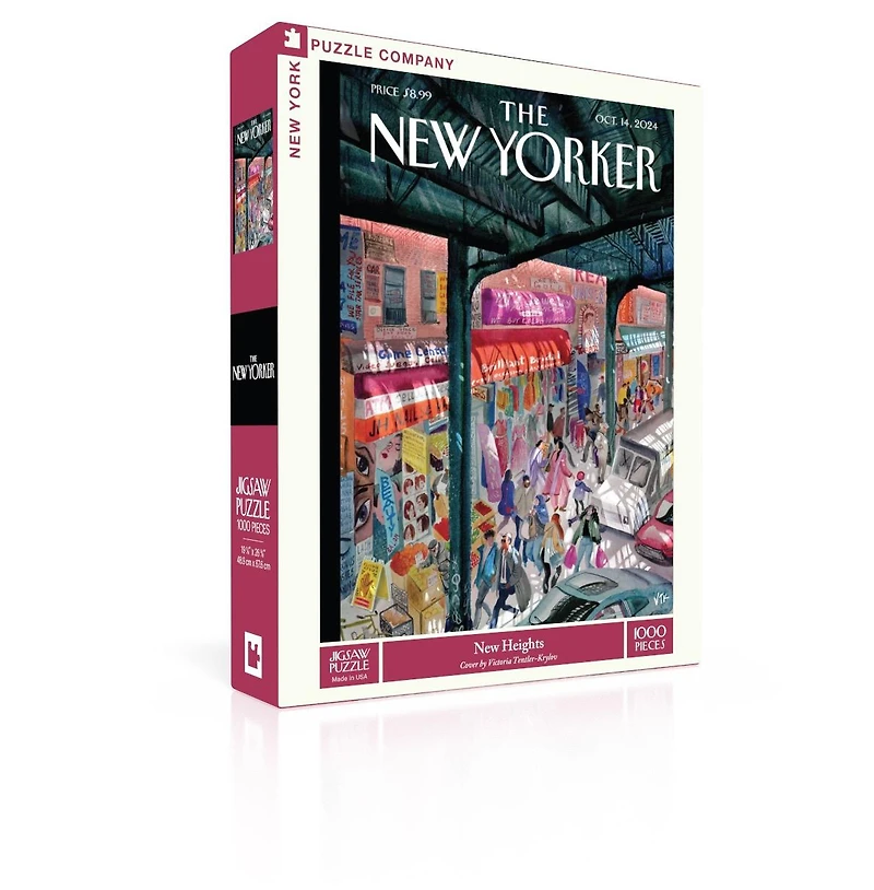 New York Puzzle Company New Heights 1000 Piece Puzzle