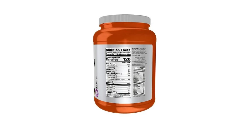 Now Foods Whey Protein Isolate, 1.8 lb