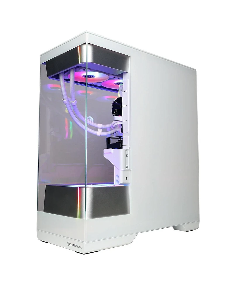 CyberPowerPC Gamer Supreme Liquid Cooled Gaming Desktop Computer, Amd Ryzen 7 7800X3D 4.2GHz, 32GB Ram, 2TB Ssd, Amd Radeon Rx 9060 Xt 16GB, Windows