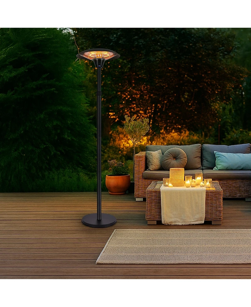 Versatile Outdoor/Indoor Adjustable Patio Heater