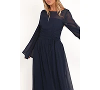 Petal and Pup Women's Samara Maxi Dress - Navy