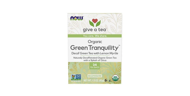 Now Foods Green Tranquility Tea, 24 Bags