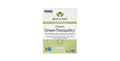 Now Foods Green Tranquility Tea, 24 Bags