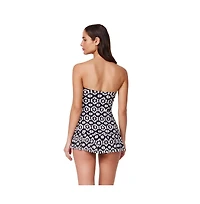 Profile by Gottex Women's Mantra Bandeau Swimdress