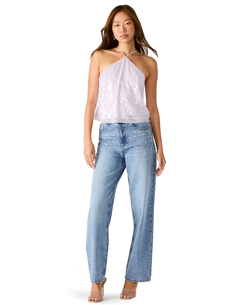 Bb Dakota Women's Taylor Straight Fit Jeans