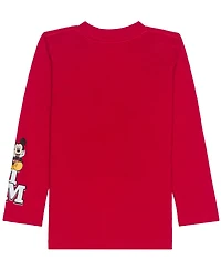 Mickey Mouse Boys Toddler 2T-5T Long Sleeve T-Shirt