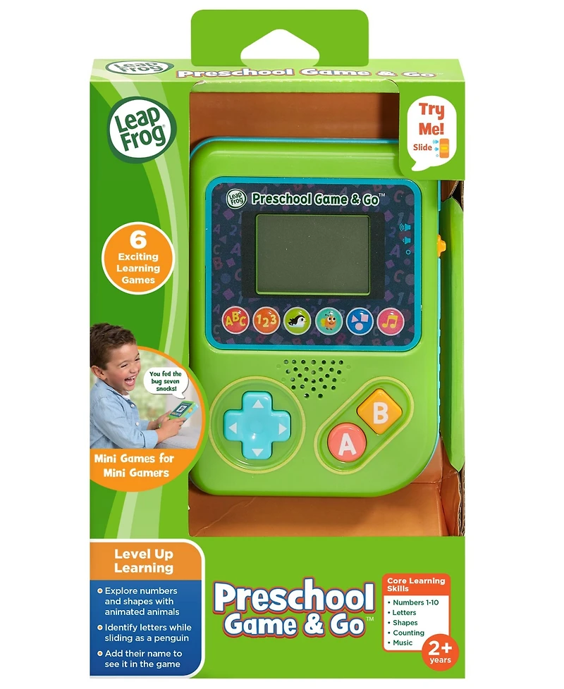 LeapFrog Preschool Game and Go Handheld Video Game Toy