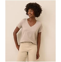 Pact Women's Softspun V-Neck Tee