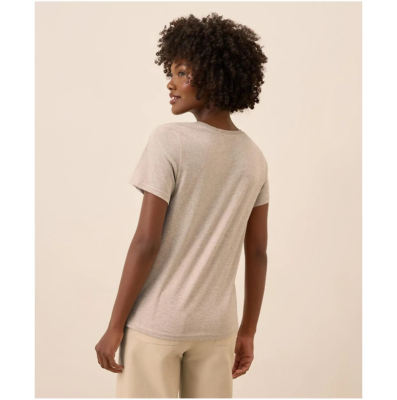 Pact Women's Softspun V-Neck Tee