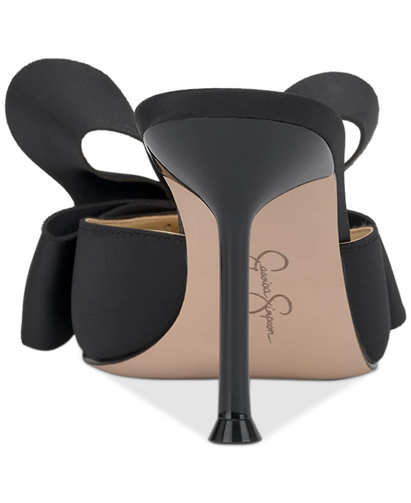 Jessica Simpson Women's Valrin Bow Stiletto Mules