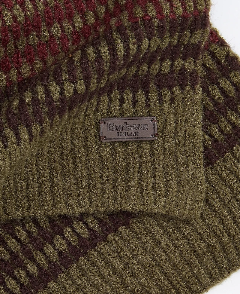 Barbour Men's Branton 2-Pc. Stripe Beanie & Scarf Set