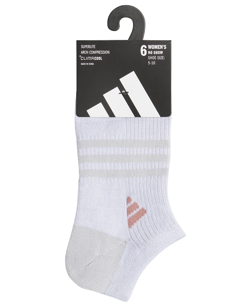 Womens Superlite 3.0 6-Pack No Show