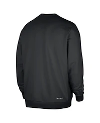 Nike Men's Black Orlando Magic Authentic Standard Issue Travel Dri-fit Sweatshirt