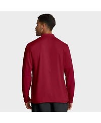 Nike Men's Crimson Stanford Cardinal One Goal Performance Half-Zip Pullover Hoodie