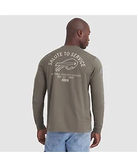 Nike Men's Olive Buffalo Bills 2025 Salute to Service Long Sleeve T-Shirt