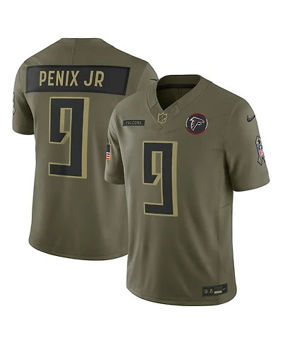 Nike Men's Michael Penix Jr. Olive Atlanta Falcons 2025 Salute to Service Limited Jersey
