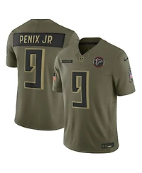 Nike Men's Michael Penix Jr. Olive Atlanta Falcons 2025 Salute to Service Limited Jersey