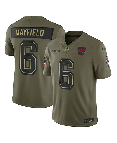 Nike Men's Baker Mayfield Olive Tampa Bay Buccaneers 2025 Salute to Service Limited Jersey