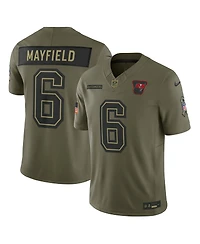 Nike Men's Baker Mayfield Olive Tampa Bay Buccaneers 2025 Salute to Service Limited Jersey
