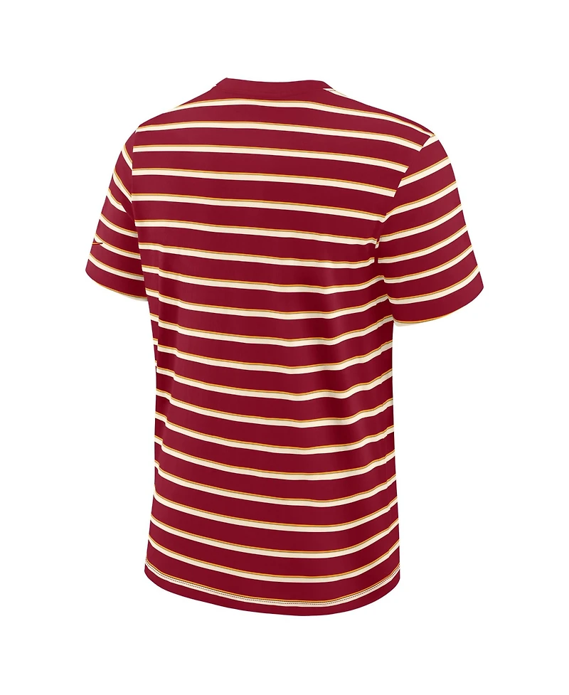 Nike Men's Cardinal Usc Trojans Athletic Prep Legacy Summit Stripe T-Shirt